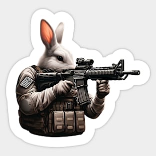 Tactical Rabbit Sticker